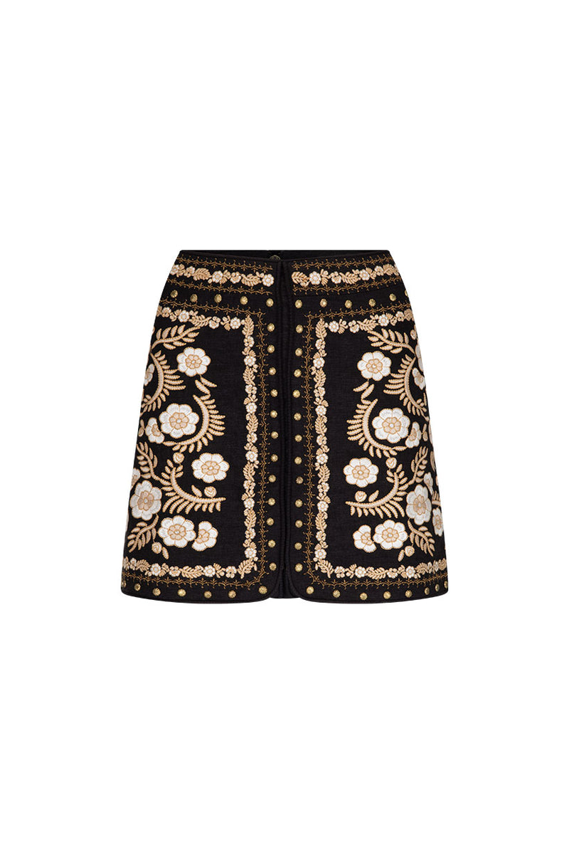 Remi Mini Skirt Midnight