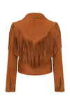 Rider Suede Tassel Jacket Tobacco