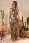 Samantha Bias Skirt Vintage Leopard
