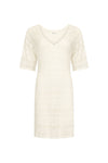 Siesta Mini Dress White Sand