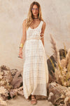 Siesta Maxi Dress White Sand