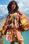 Birth of Venus Tunic Dress Caramel