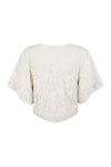 Free Love Lace Crop Vintage Cream
