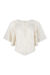 Free Love Lace Crop Vintage Cream