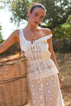 Yaya Lace Cami Antique White