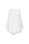 Yaya Lace Scarf Mini Dress Antique White