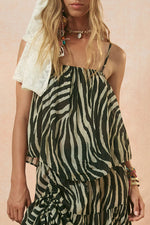 Zevra Cami Washed Charcoal