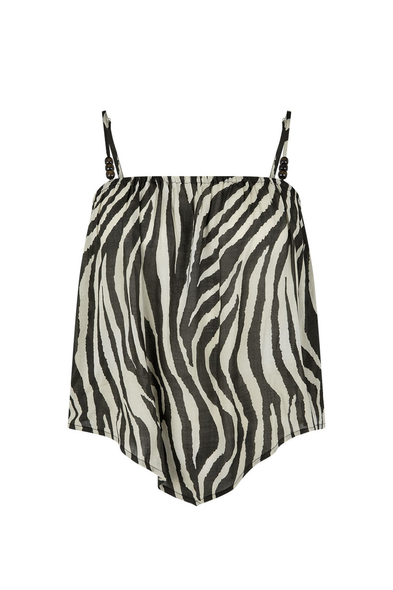 Zevra Cami Washed Charcoal