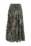 Zevra Peasant Skirt Washed Charcoal