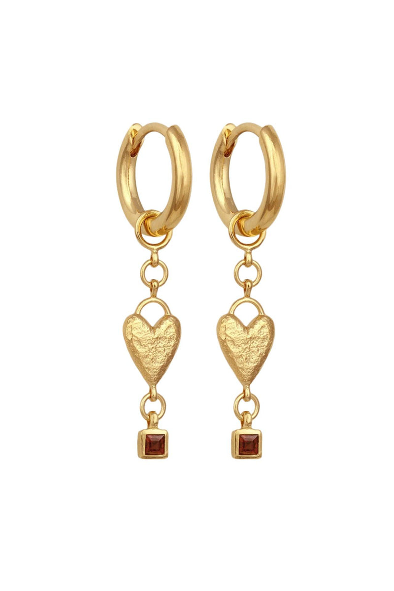 Eros Earrings Gold Vermeil