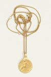 Guardian Angel Necklace Gold Vermeil