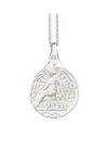 Guardian Angel Necklace Silver