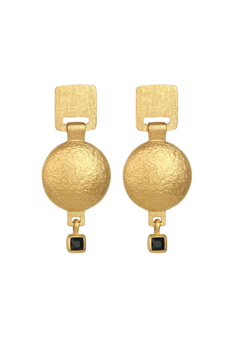 Plato Earrings Gold Vermeil