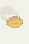 Poseidon Ring Gold Vermeil