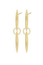 Quilla Earrings Gold Vermeil