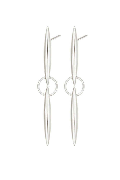 Quilla Earrings Silver