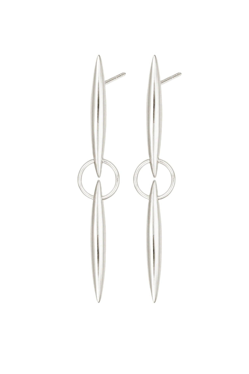 Quilla Earrings Silver