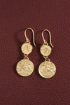 Mythos Earrings Gold Vermeil