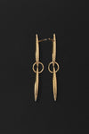 Quilla Earrings Gold Vermeil