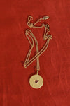 Venus Coin Necklace Gold Vermeil