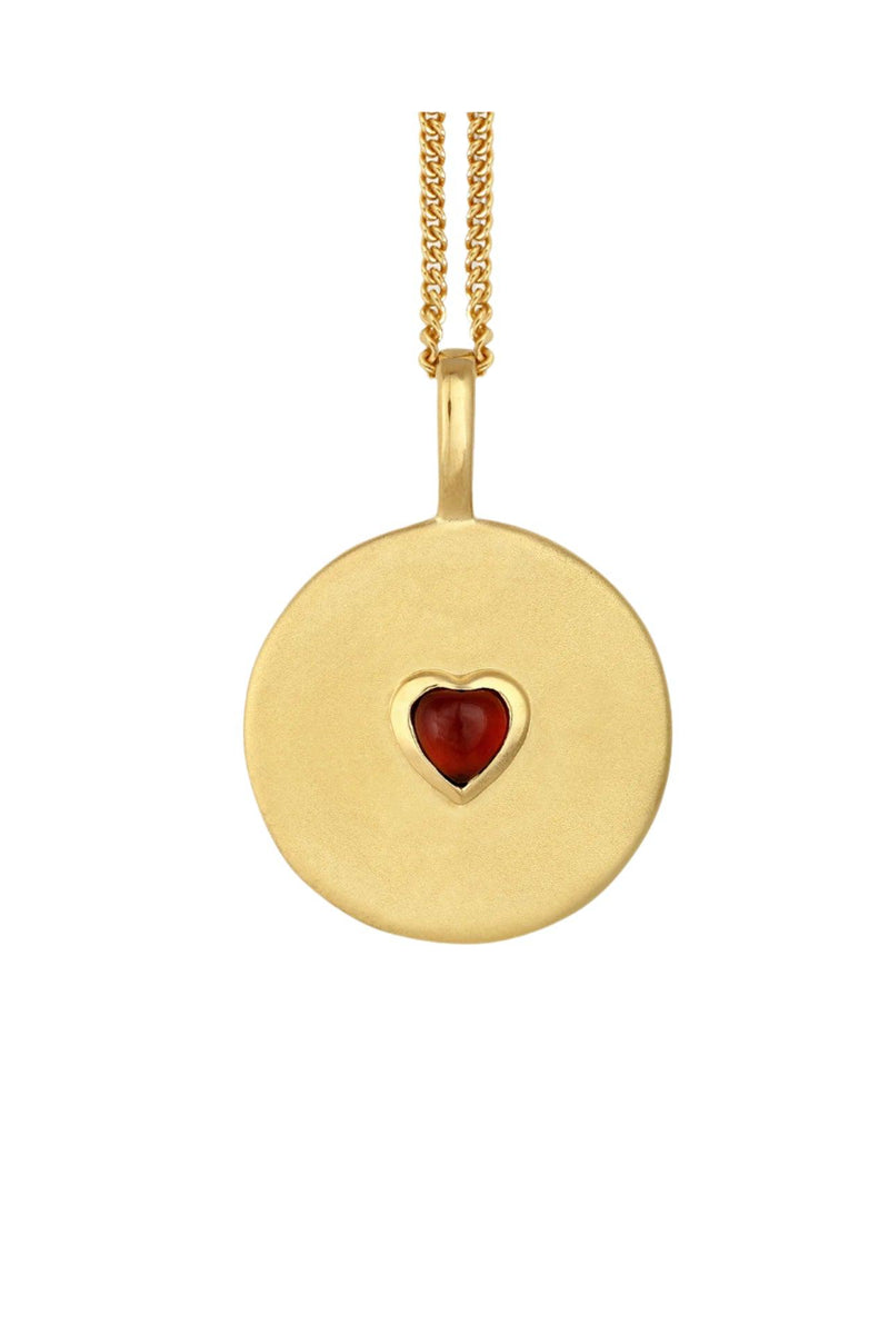 Venus Coin Necklace Gold Vermeil