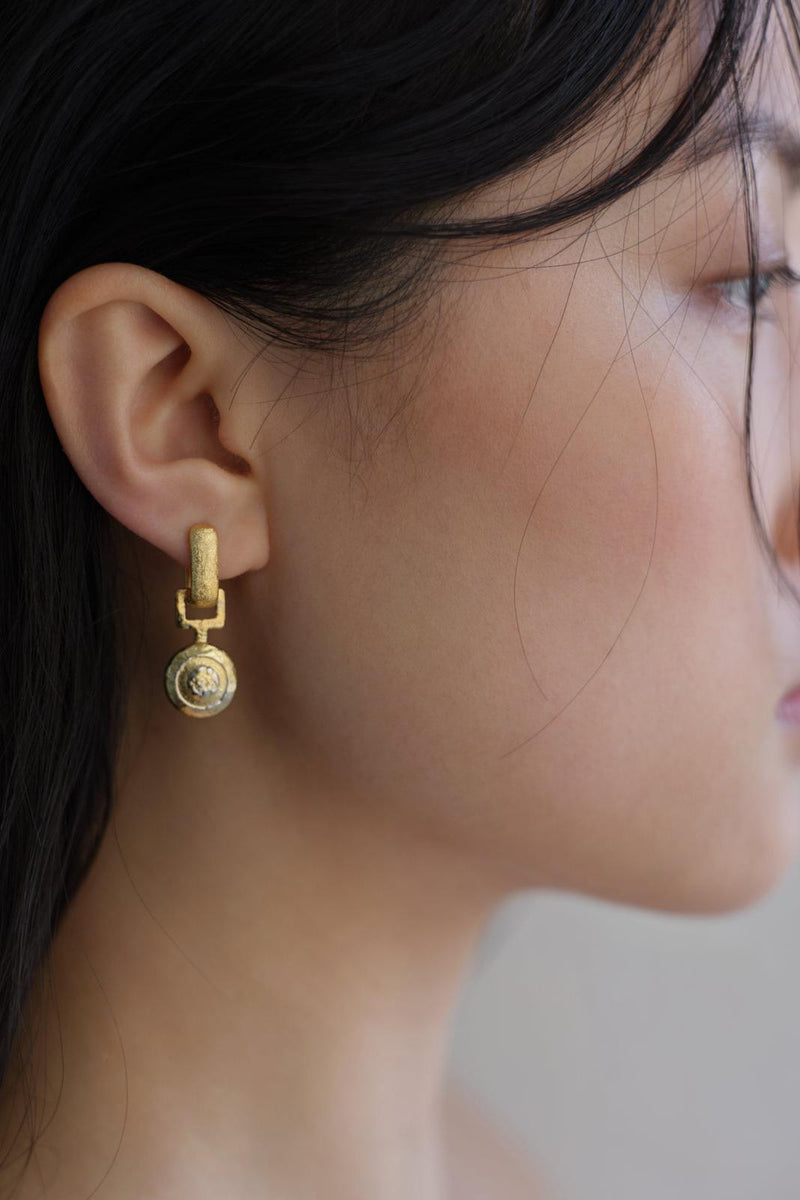 Alida Earrings Gold Vermeil