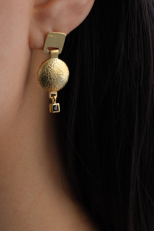 Plato Earrings Gold Vermeil