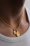 Guardian Angel Necklace Gold Vermeil