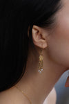 Palas Chandelier Earrings Gold Vermeil