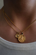 Guardian Angel Necklace Gold Vermeil