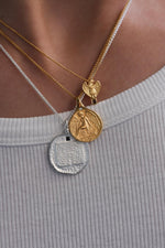 Guardian Angel Necklace Gold Vermeil