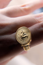 Poseidon Ring Gold Vermeil