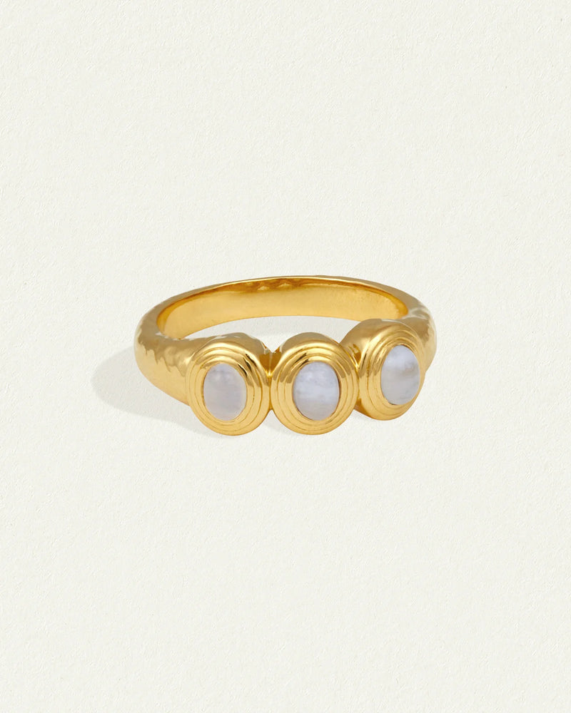 Talis Trilogy Ring Gold