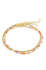 Lahaina Pearl Anklet Set Gold