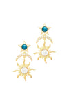 The Cassiopeia Earrings Gold