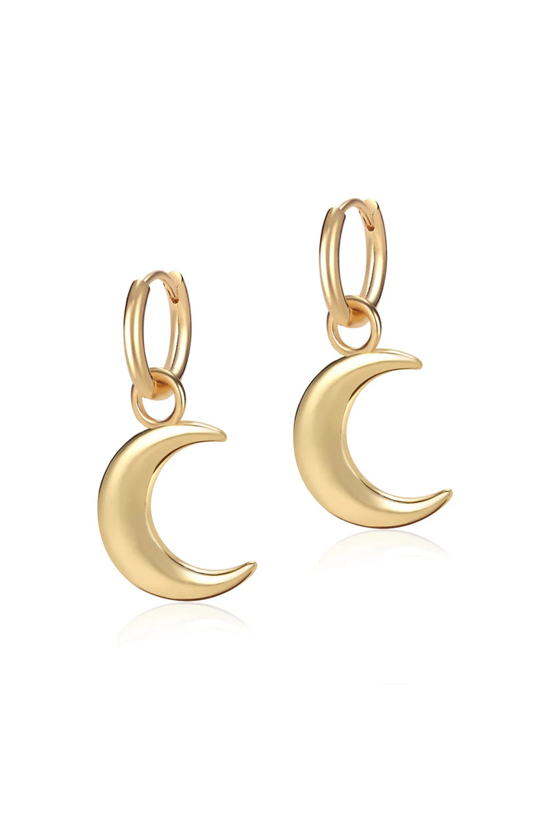 The Moonie Earrings Gold