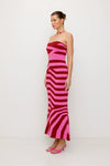 Aude Maxi Dress Berry