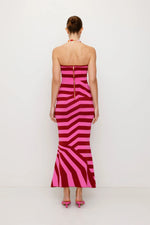Aude Maxi Dress Berry