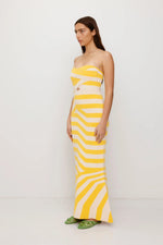 Aude Maxi Dress Golden