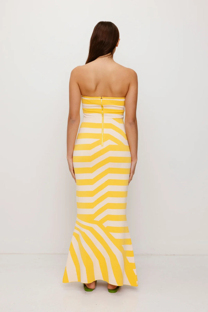 Aude Maxi Dress Golden