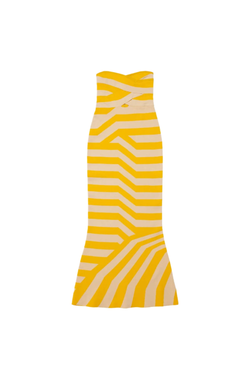 Aude Maxi Dress Golden