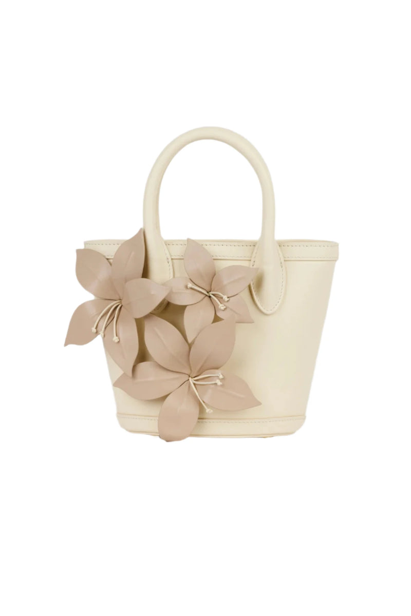 La Monada Flower Bag Creme