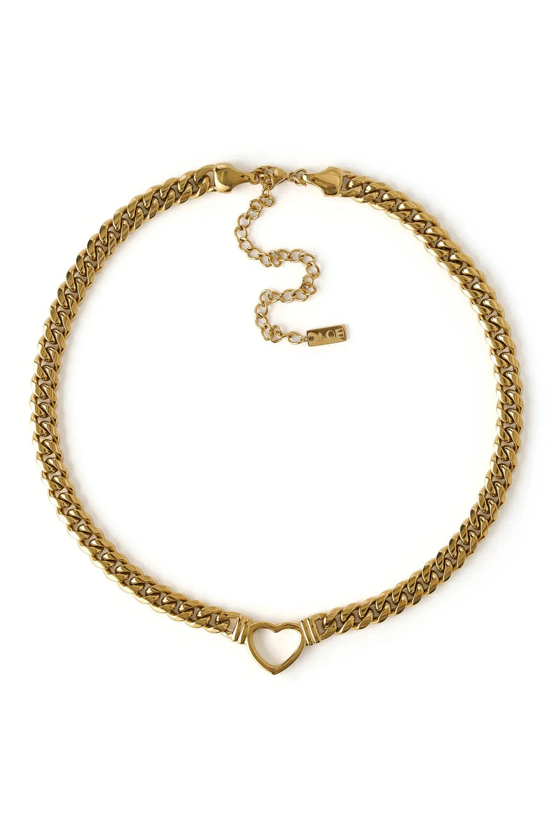 Valentine Necklace Gold