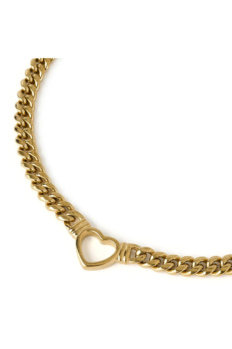 Valentine Necklace Gold