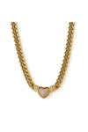 Valentine Necklace Rose Quartz