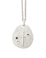 Valor Necklace Spinel Silver
