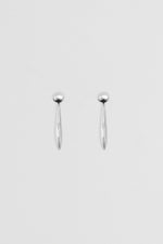 Verso Drop Earrings Silver