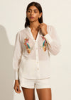 Birdie Blouse White