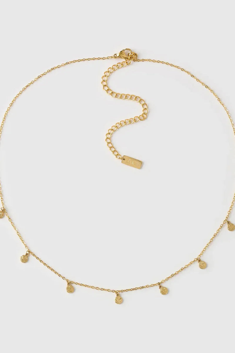 Zahara Gold Necklace