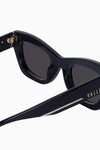 Delancey Gloss Black w. Gold Metal / Black Lens
